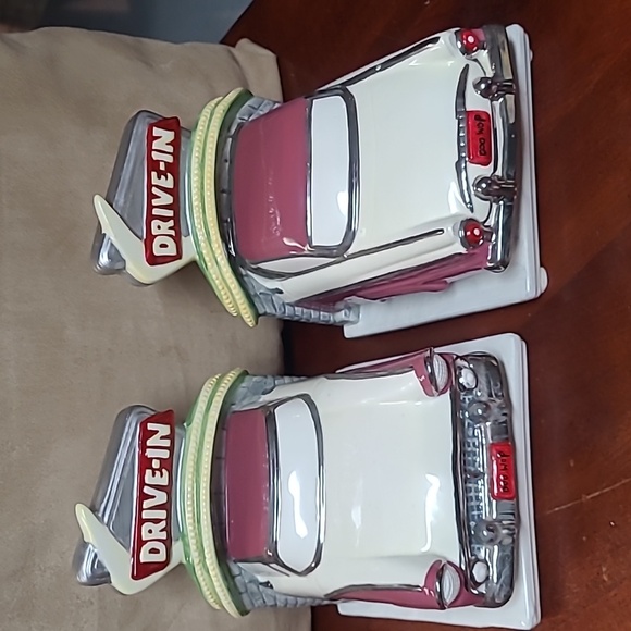 Russ Berrie Pink and Silver Car Accents Decor Bookends - Picture 3 of 9